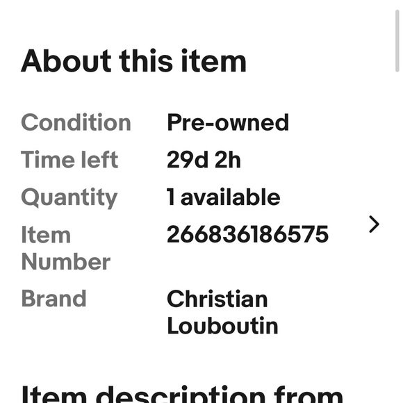 CHRISTIAN LOUBOUTIN red FLIP FLOPS - Picture 7 of 7